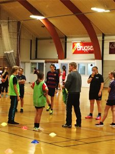 Håndboldkaravanen stoppede i Øster Tørslev