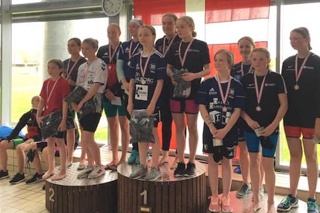 Fantastisk weekend i Hjørring for Swimteam Neptun