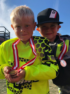 Randers BMX kørte otte DM-medaljer i hus