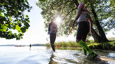 Ekstremsport i naturen ved Randers