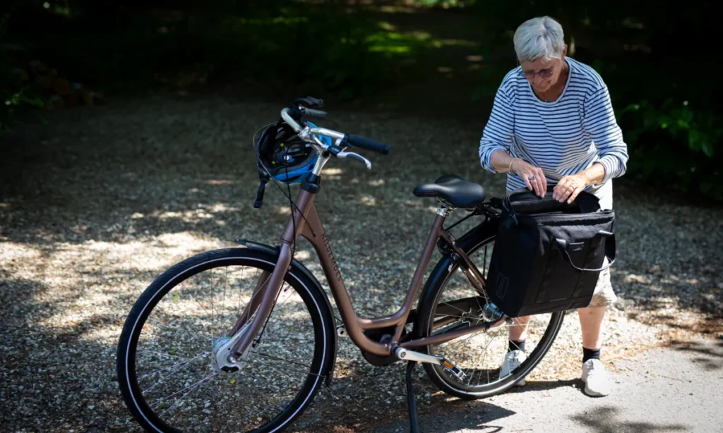 Kampagnen 22Sikker paa cykel hele livet22 fra Raadet for Sikker Trafik og GF Fonden3