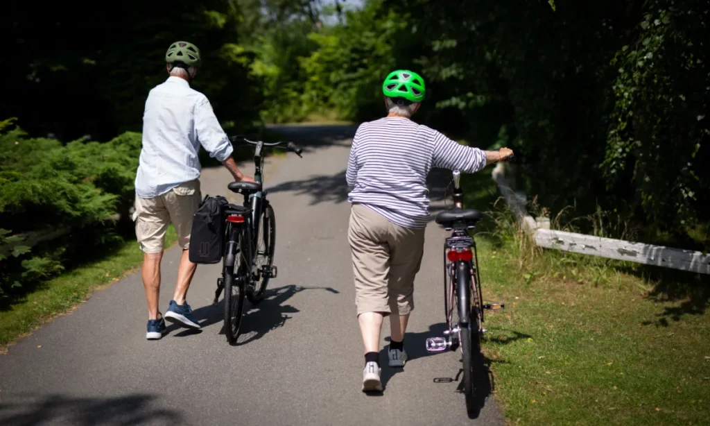 Kampagnen 22Sikker paa cykel hele livet22 fra Raadet for Sikker Trafik og GF Fonden4