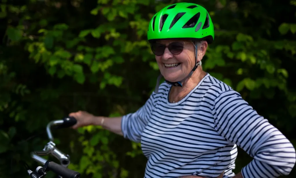 Kampagnen 22Sikker paa cykel hele livet22 fra Raadet for Sikker Trafik og GF Fonden5