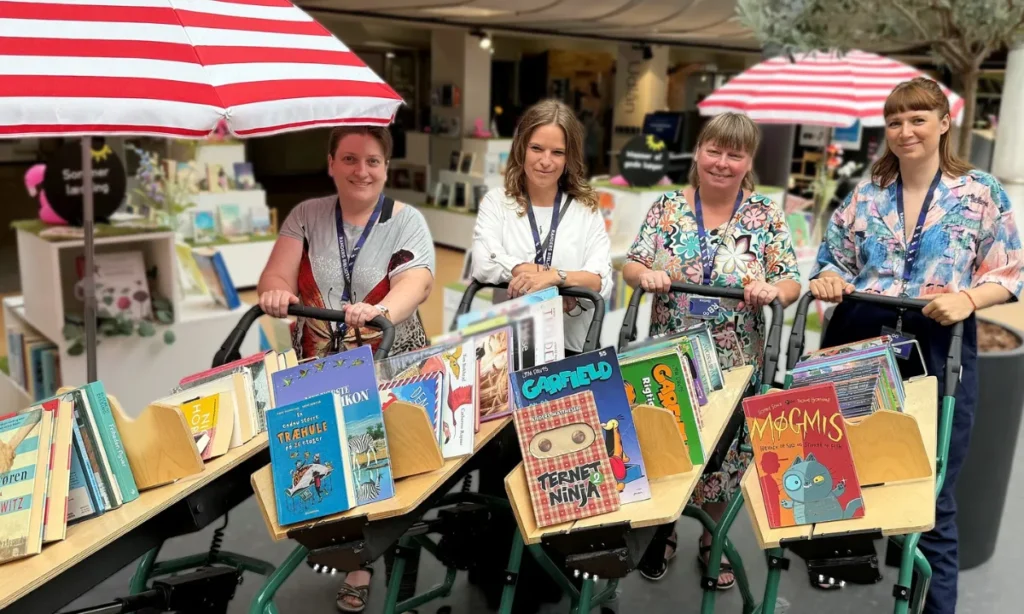 Fysiske bøger er fortsat favoritten – 40.000 blev udlånt fra Randers Bibliotek i juli