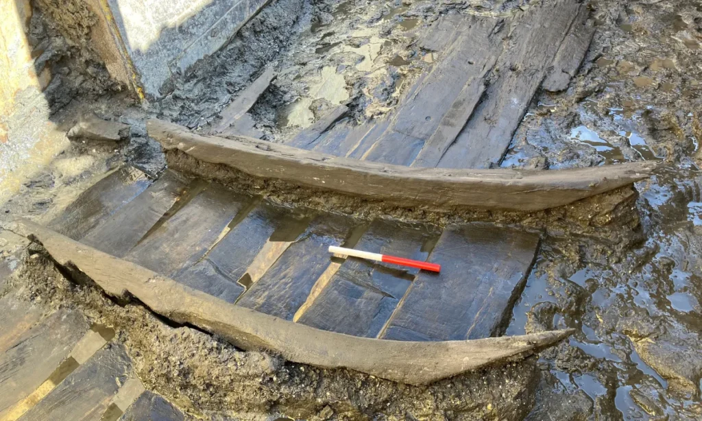 Gammelt skibsvrag fra 1500-tallet bliver til ny udstilling på havnen i Mariager