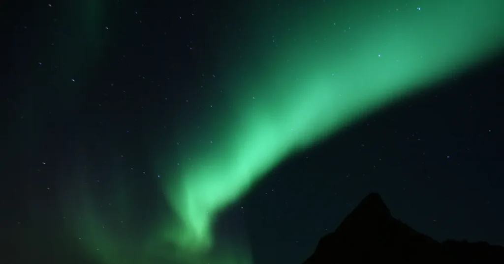 Nordlys kan pryde nattehimlen over Randers Fjord