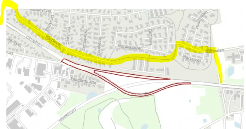 Grenåvej spærres helt fra fredag – fjernvarmeprojekt lukker trafikken i efterårsferien