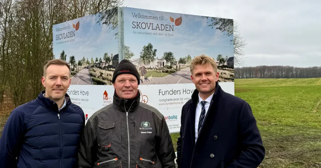 Nyt boligfællesskab på vej i Hobro: Funders Have bliver hjem for aktive voksne