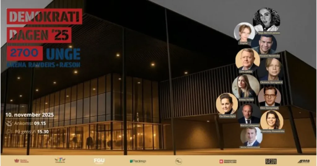Demokratidagen i Arena Randers: De unge sætter dagsordenen