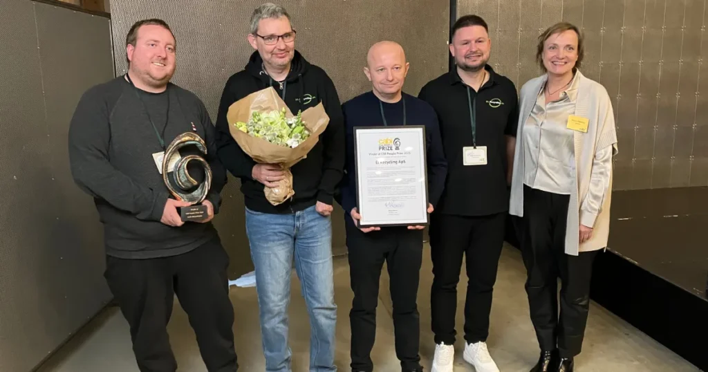 National anerkendelse til El Recycling Har vist vejen som en inkluderende arbejdsplads