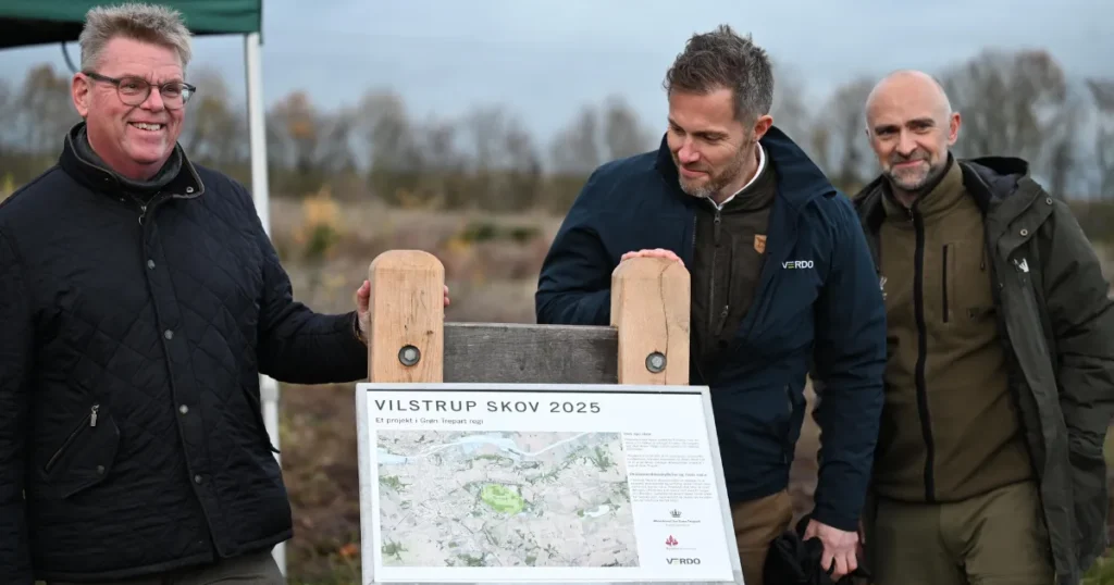 Arbejdet er officielt i gang med Vilstrup Skov – 215 hektar ny skov skal styrke natur, klima og drikkevand i Randers