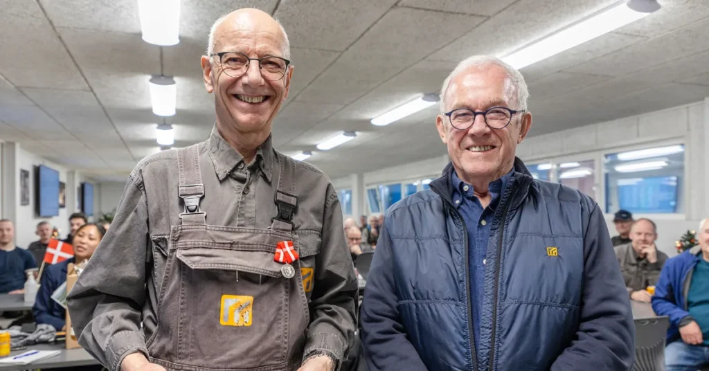Har i 40 år sat sit præg på produktionen hos DS Stålkonstruktion i Hobro: Torben Geertsen hædret med kongelig medalje