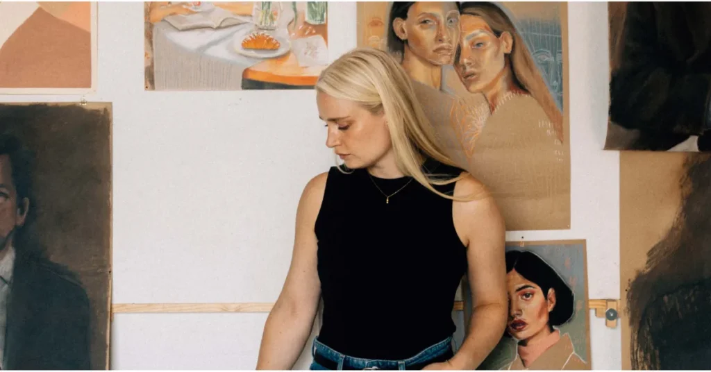 Vinterferien fyldes med kunst og fællesskab på Randers Bibliotek