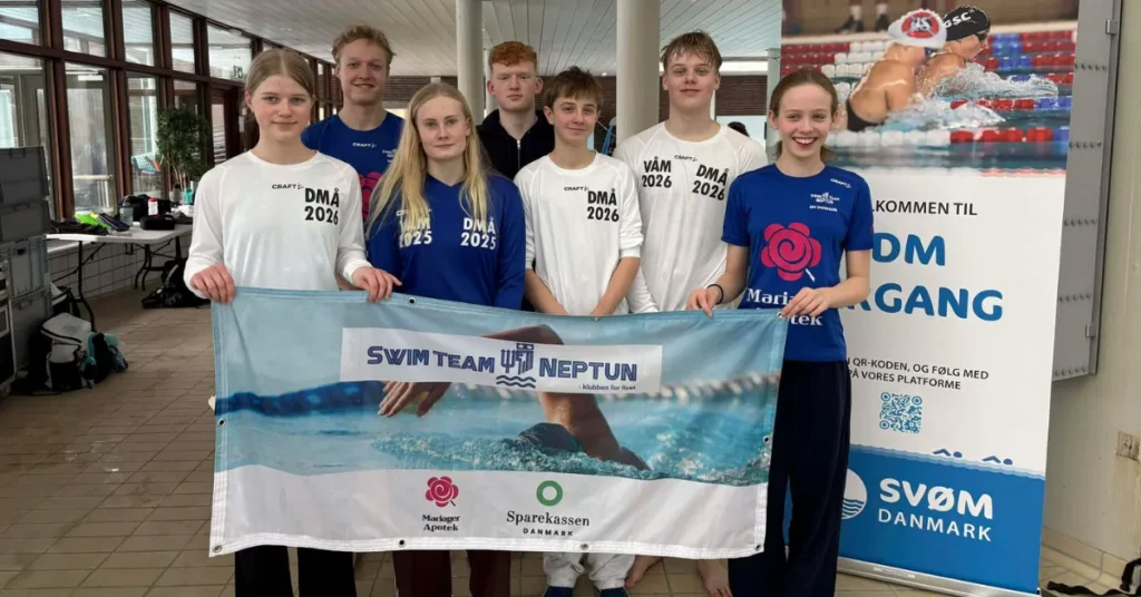 Medaljeregn i Gladsaxe: Randers-svømmere svømmer sig blandt Danmarks bedste