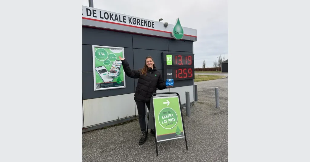 Go’on lokker med 1 krone i rabat pr. liter: Tank-event kan give kø ved Fårup
