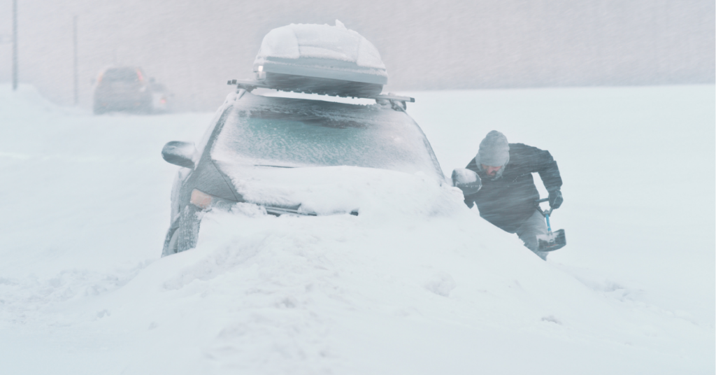 Ekstremt mange bilister kørt fast i sneen: If har ikke set lignende i otte år