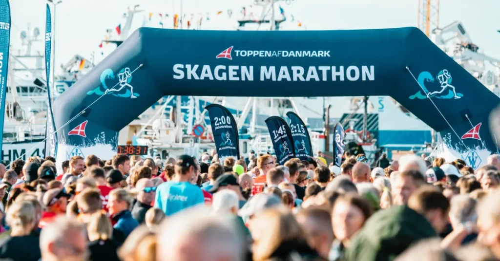 Randers i løbe-toppen: Byen er blandt de største ved Skagen Marathon