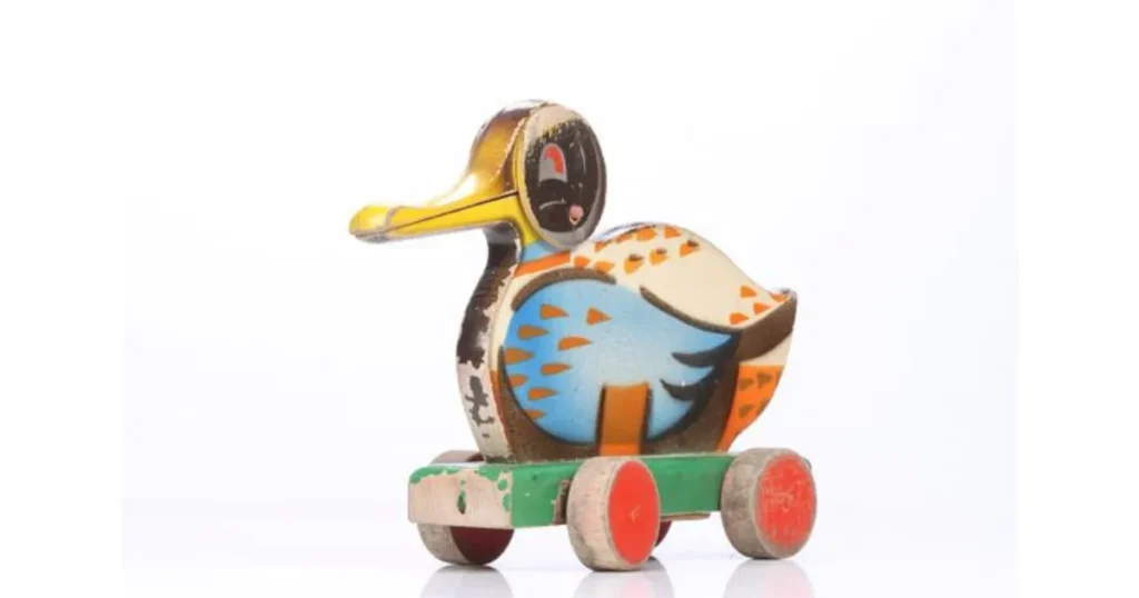 Sjælden LEGO-træand med “rap”-lyd sat på auktion