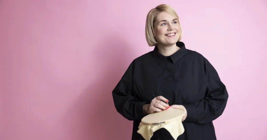 Broderi og trivsel er i centrum i Kulturhuset Randers